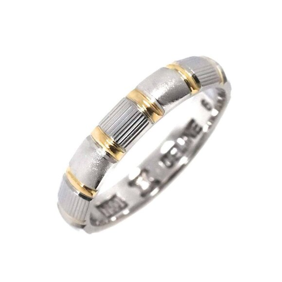 CELINE Ring Pt 18K YG 750 size6 3.75(US) 90251006 - Picture 1 of 9